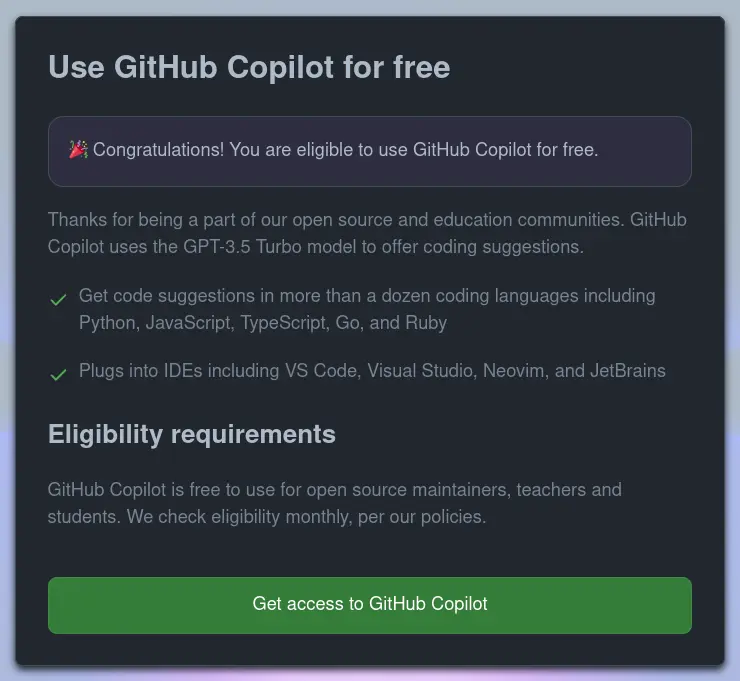 GitHub Copilot Gratuit